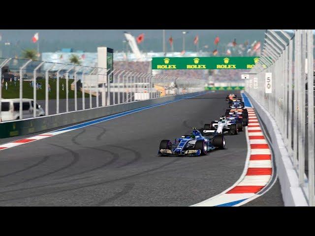 F1 2017 • Гран-при России • Гонка