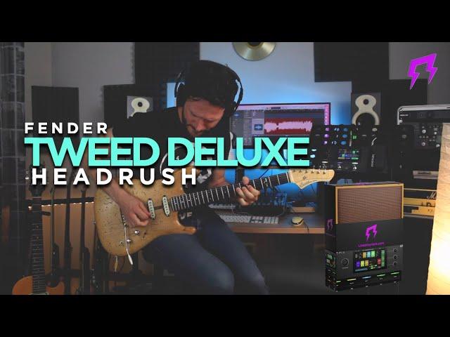 Fender® Tweed Deluxe amp HEADRUSH Guitar tones | Liveplayrock #fender #deluxe #headrushfx