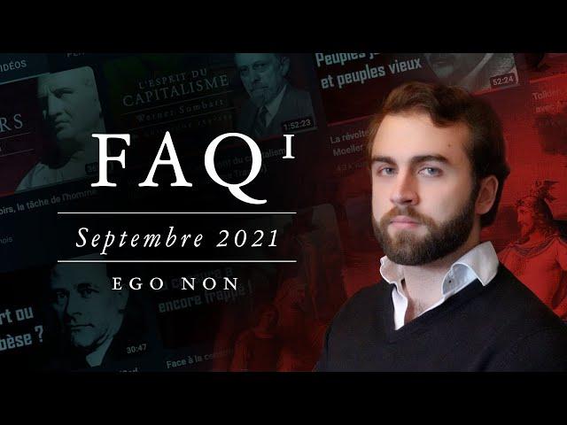 FAQ (influences, Nietzsche, clivage droite/gauche, philosophie, etc.)