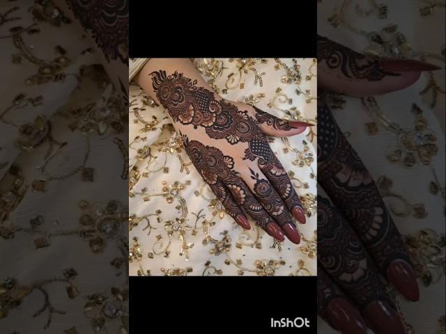 Easy back hand mehndi design  #mehndi #shortvideo #shorts #ytshorts #trending #tiktok #instagram