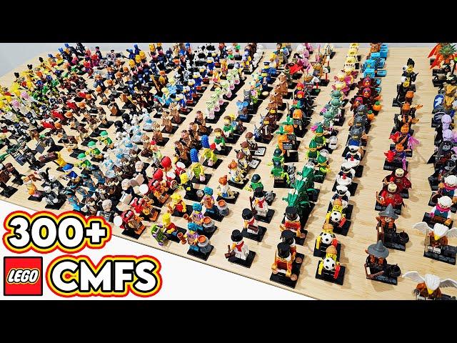 I Bought & Built Over 300 LEGO Collectible Minifigures!