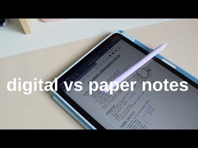 Truth about Digital Note Taking vs Paper Notes (PROS/CONS)