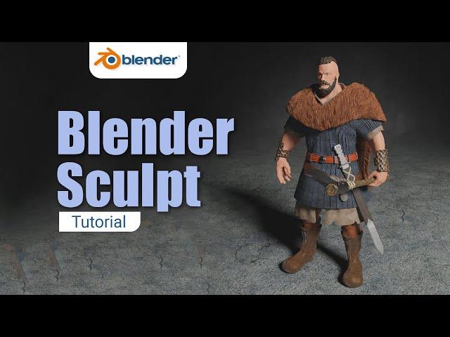 Blender Sculpt Character Tutorial (Viking)