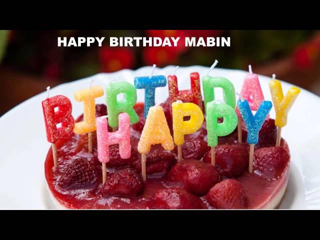 Mabin   Cakes Pasteles - Happy Birthday