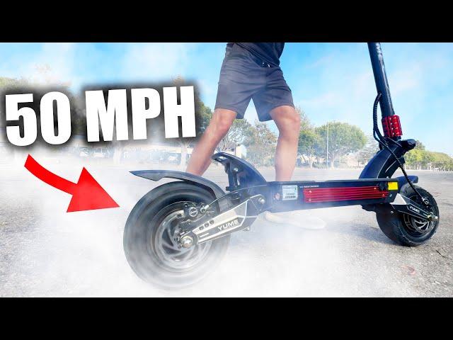 The Cheapest "50 MPH" Electric Scooter I've Tested - Yume Raptor Review