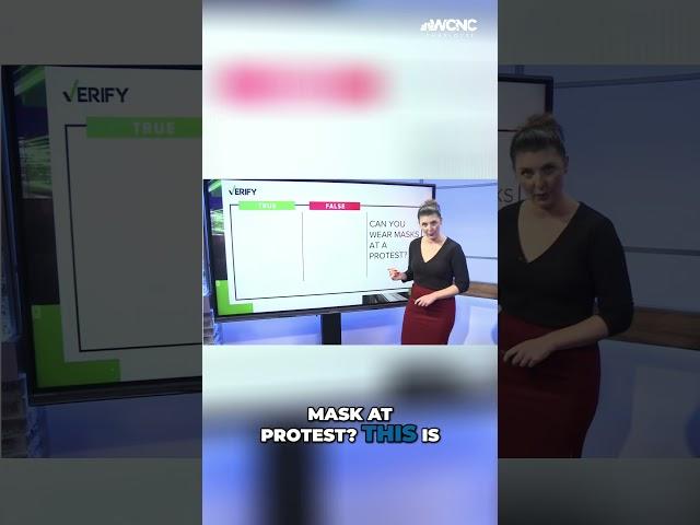 Breaking down #protest #law in #NorthCarolina #VERIFY #shorts #wcnc #localnews