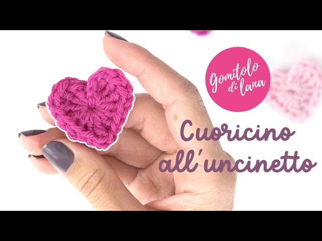 How to make a Crochet HEART for beginners