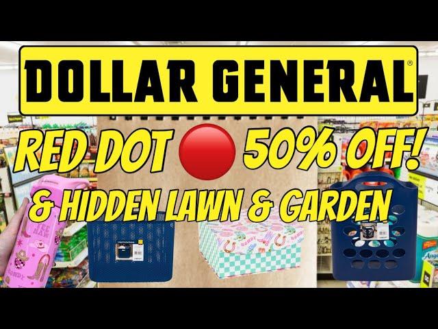 DOLLAR GENERAL CLEARANCE EVENT RED DOT  VISUALSHIDDEN LAWN & GARDEN, & WHERE TO FIND THEM‼️