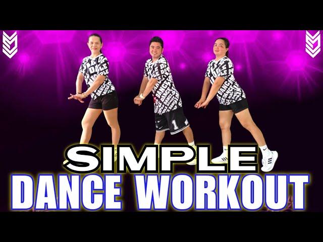 SIMPLE DANCE WORKOUT - EASY ZUMBA | DANCE WORKOUT | NONSTOP DANCE REMIX | FOR BEGINNERS | ZUMBA