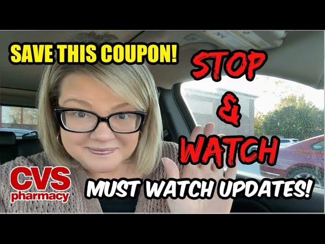 CVS STOP & WATCH VIDEO | *** MUST SEE UPDATES!