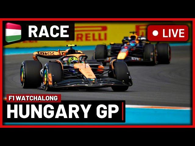 F1 Live - Hungary GP Race - Live Timings + Commentary