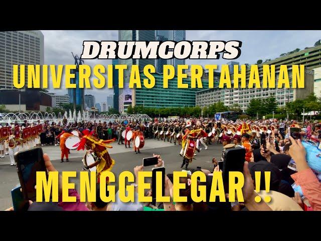 Wow..Keren..!!! Sambutan Luar Biasa, Parade dari Bundaran HI ke Monas #universitaspertahanan