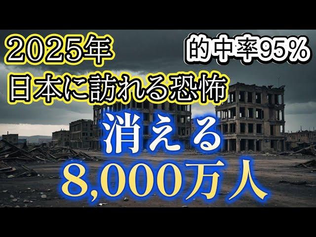 2025年の予言で日本の人口が3分の1になります【都市伝説ミステリー】