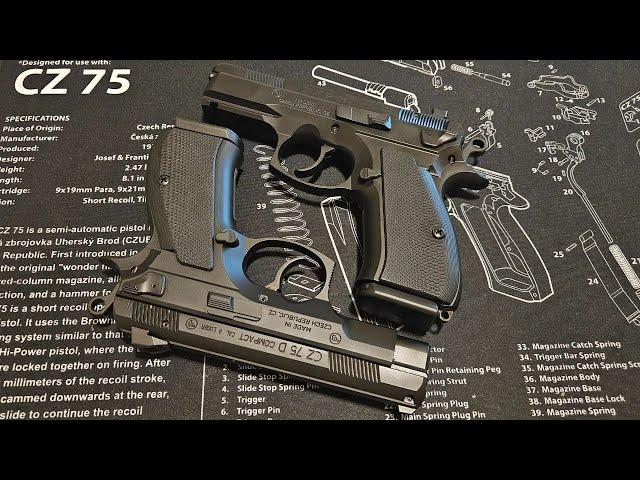 CZ 75 P-01 vs CZ75D PCR Compact