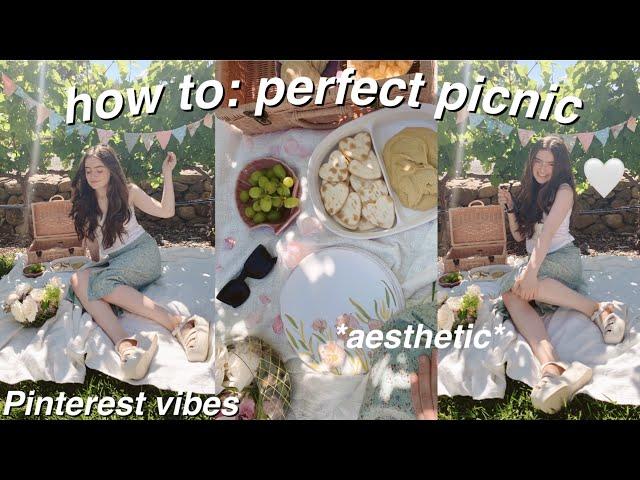 HOW TO HAVE A PERFECT PICNIC *aesthetic*