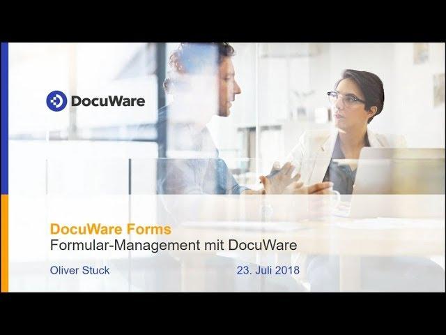 Webinar: Neue Mitarbeiter mit DocuWare Forms einfach ins Unternehmen einbinden