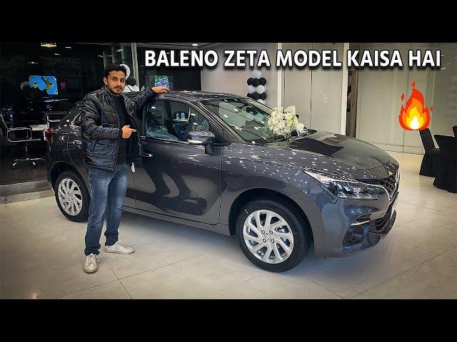 2022 Maruti Suzuki Baleno Zeta | Grandeur Grey | Walkaround