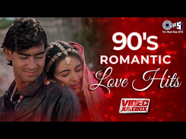 90's Romantic Love Hits | Video Jukebox | 90’s Evergreen Hindi Songs | 90s Bollywood Music Playlist