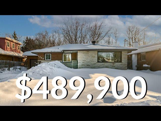 Look Inside a $479,900 Home in Sudbury, Ontario! 