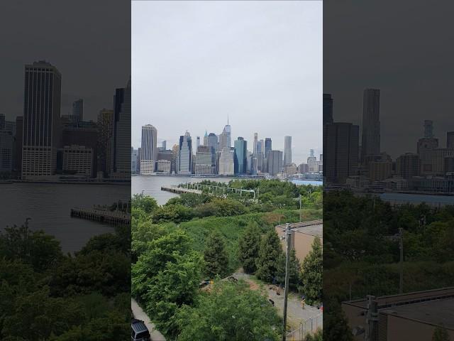 New York City Skyline View from Brooklyn Heights #newyork #brooklyn #brooklynheights #nyc #view