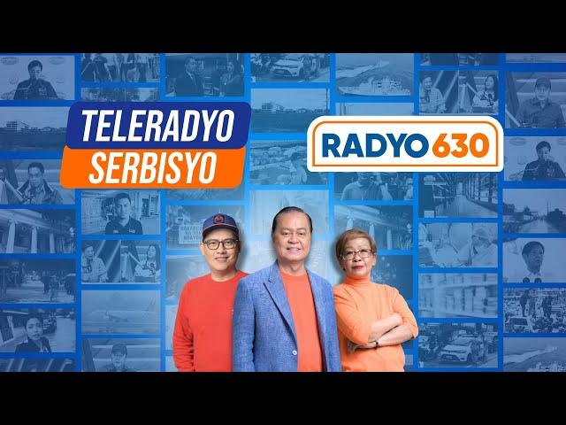 LIVE: Radyo 630, Teleradyo Serbisyo | 16 November 2024