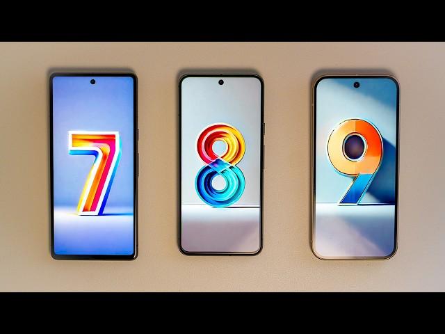 Pixel 9 vs Pixel 8 vs Pixel 7 | No More Overheating?