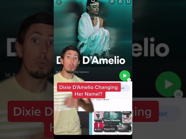 @dixiedamelio Changing Her Name!?