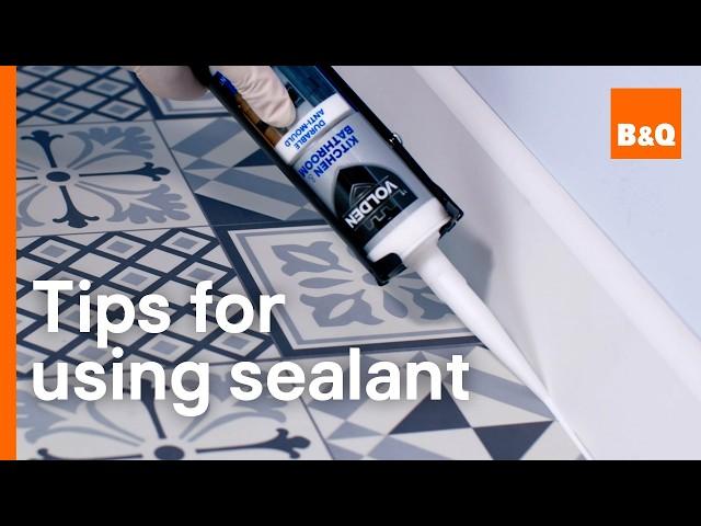 How to use sealant | DIY