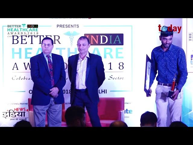 Better India Healthcare Awards, 2018 -  Morbros India Private Limited