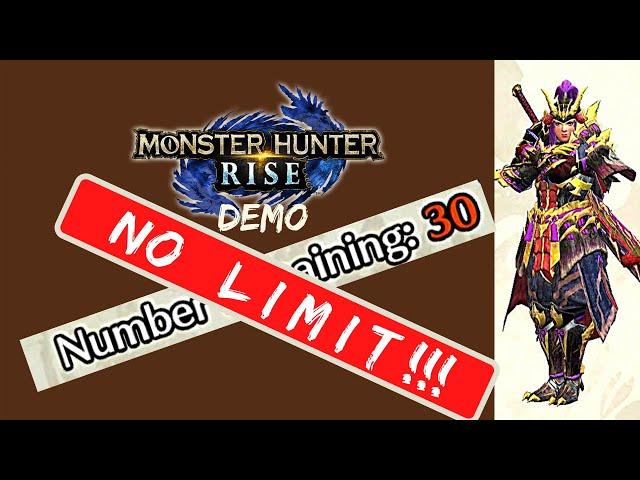 How to Play Monster Hunter Rise Demo WITHOUT LIMIT (two easy and quick ways to get unlimited tries)