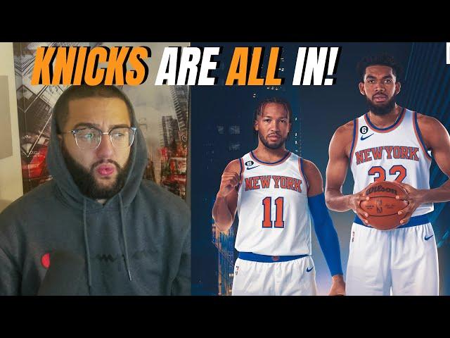 KAT IS A NEW YORK KNICK!!! KNICKS ALL IN!!