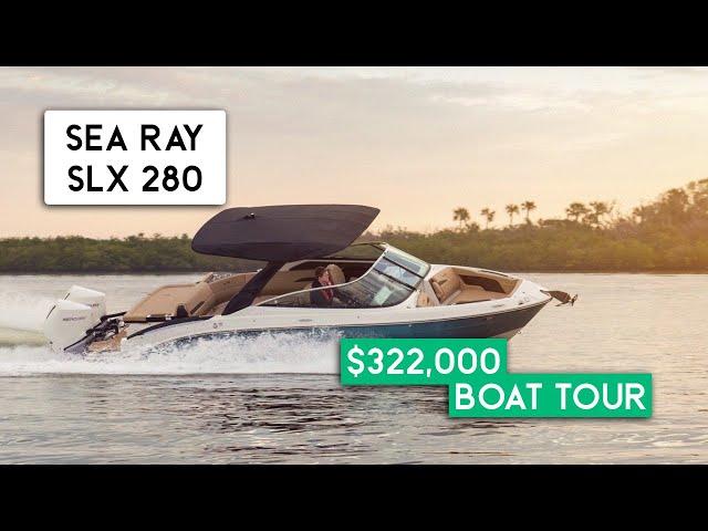 $322k - 2024 Sea Ray SLX280 OB Luxury Bowrider Walkthrough