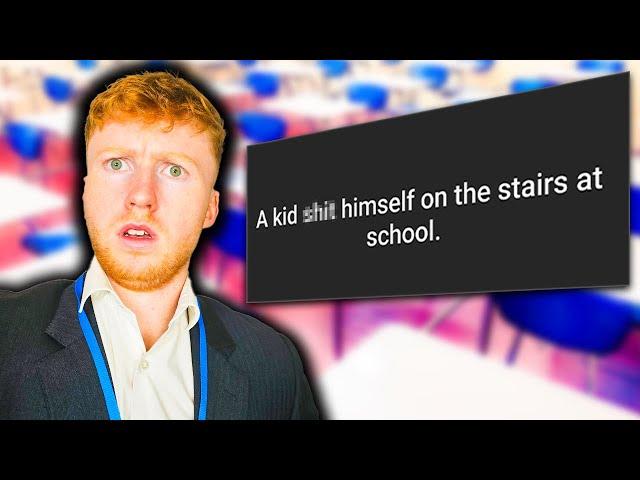 Teacher Reacts To Your Weirdest School Stories!