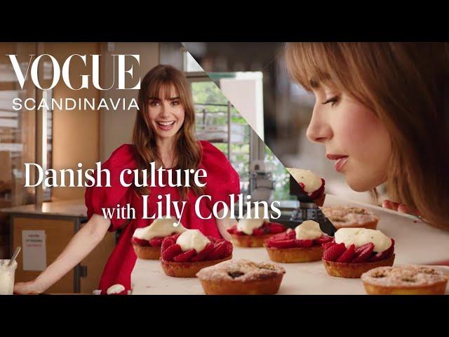 Take a crash course in Danish culture with Lily Collins | Vogue Scandinavia Cover Stars