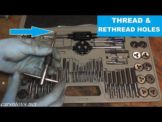 How to Rethread a Hole Using a Tap and Die Set