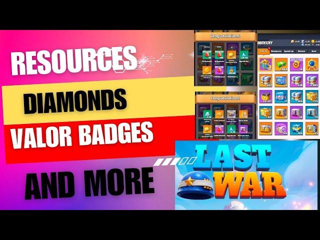 No Hacking Lot of Resources, Diamonds and More.... in Last War : Survival Tips Part 2