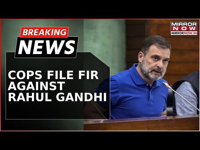 Breaking News: Ambedkar 'Insult' Fallout; Cops File FIR Against Rahul Gandhi After BJP's Complaint