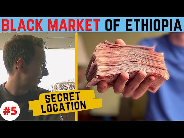 The BLACK MARKET of Ethiopia  (secret location)