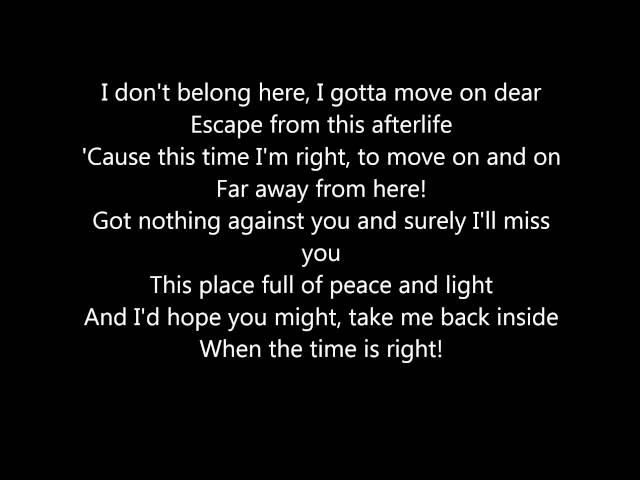 Avenged Sevenfold - Afterlife [Lyrics]