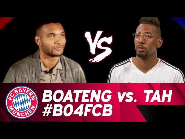 Jérôme Boateng vs. Jonathan Tah | Interviewduell | DFB-Pokal-Halbfinale #B04FCB