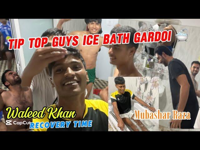 Ice Bath  || Recovery Time All Players || #funny #vlog 