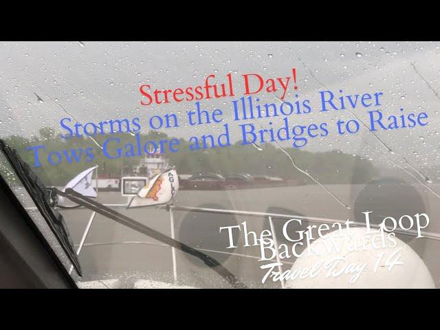 Travel Day 14 The Illinois River Freebird on The Great Loop