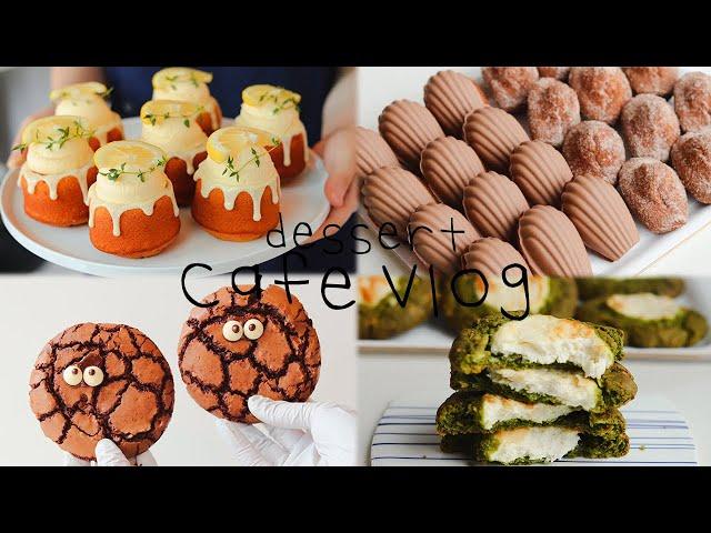 ‍Nebokgom Cafe Vlog - Baking Pretty Desserts has become my Daily Routine｜Café Vlog｜Nebokgom