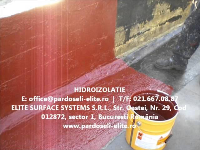 Hidroizolatie membrana lichida - Elite Surface Systems - Tel: 021 667 08 87