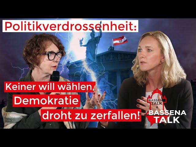 Wieso viele Menschen 2024 der Politik den Rücken kehren  Ulrike Guérot & Pia M. Wieninger im TALK