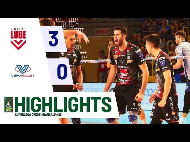 Cucine Lube Civitanova vs. Vero Volley Monza - Superlega Credem Banca VBTV Match Highlights