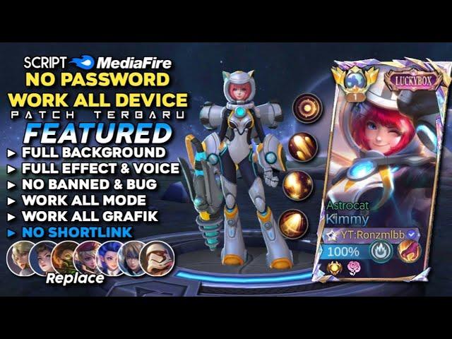 Script Skin Kimmy Luckybox Astrocat No Password Mediafire | Full Effect & Voice - Latest Patch 2024