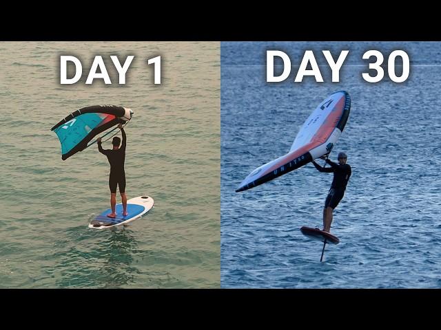 Learning to Wing Foil - Beginner to Foiling