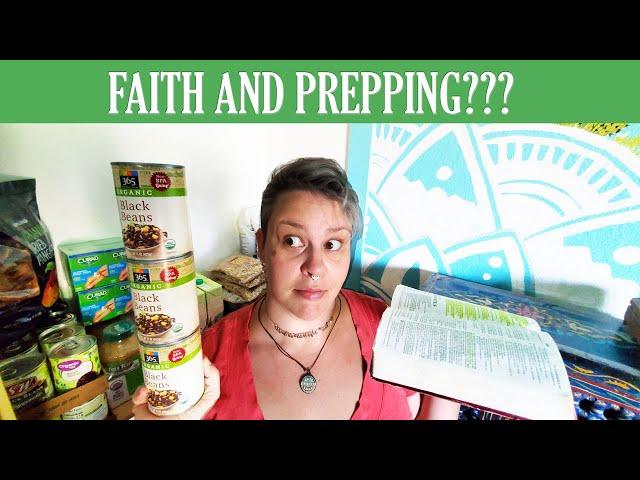 Vegan Prepper Vlog Episode 2: How do you reconcile faith and prepping?