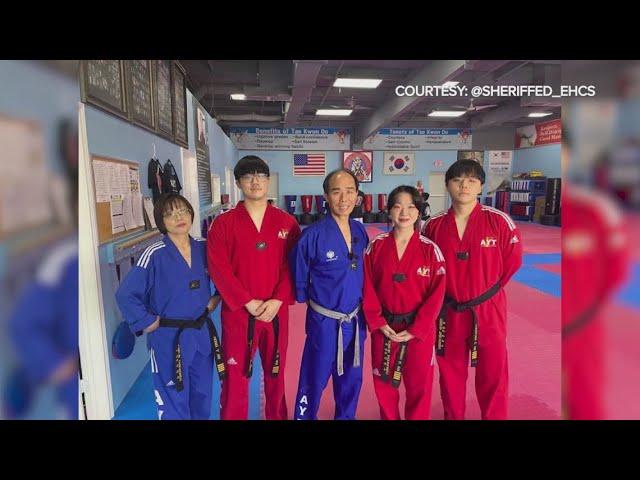 Family of taekwondo instructors save woman from sexual assault